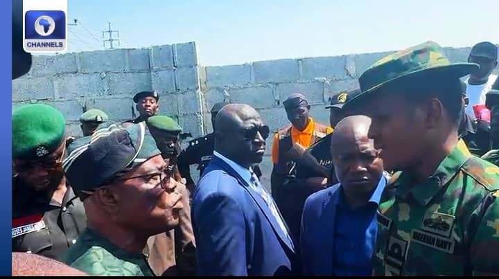 Wike and military officer clash over