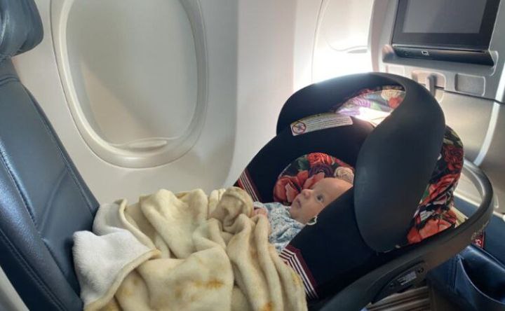 The Right Time to Stop Bringing a Car Seat on Airplane Trips
