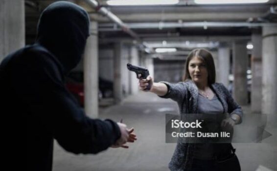 Woman Sparks Debate After Taking Matters Into Her Own Hands